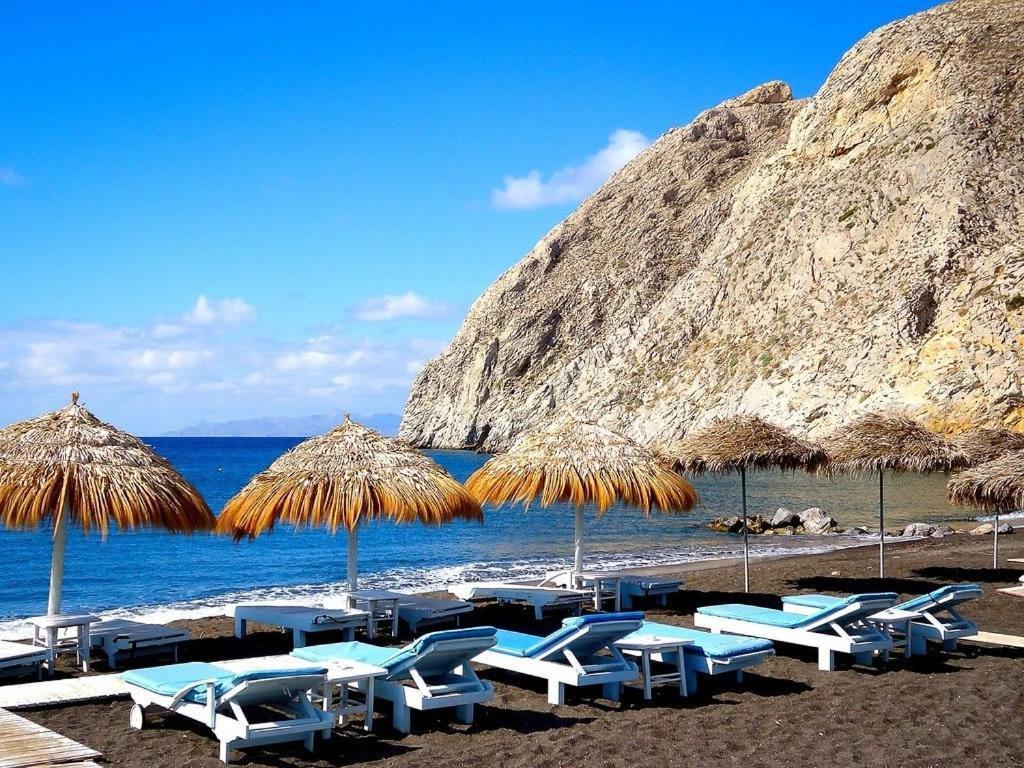 Santorini Seaside Retreat - Flora'S Summer Escape Perissa  Zewnętrze zdjęcie